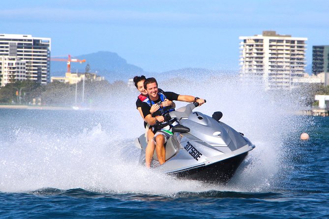 1hr JetSki Tour Gold Coast - No Licence Required - Self Drive - Surfers Paradise - Scenic Locations Explored