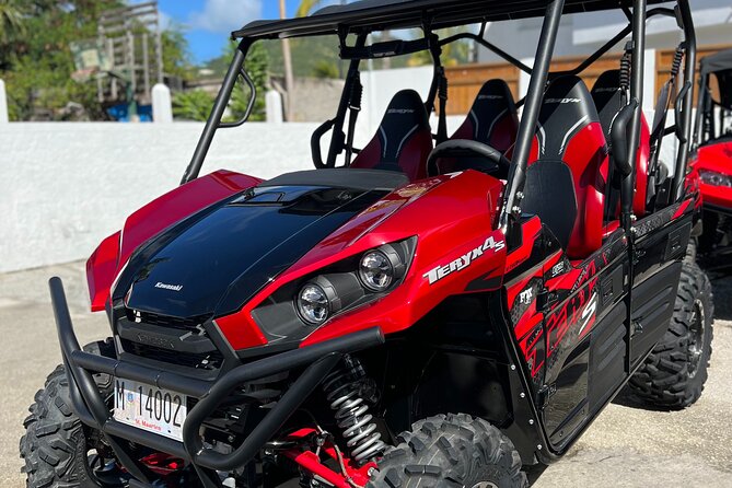 4 HOUR Guided UTV/ Side by Side Tour of Sint Maarten/ St. Martin - Pickup Locations and Shuttle Info