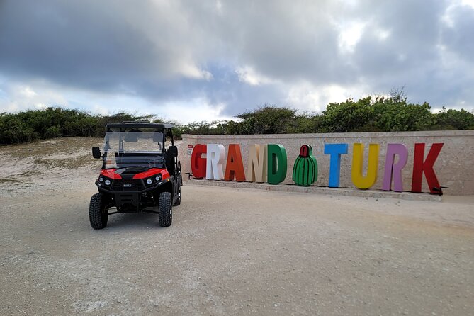 4Seater UTV Golf Cart in Grand Turk - Meeting and Pickup Locations