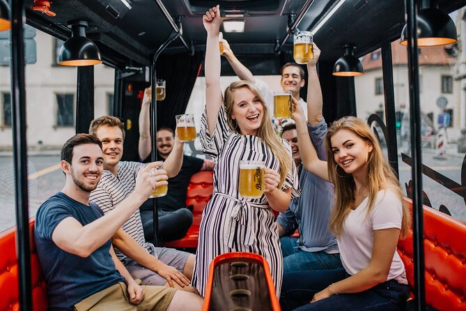 Adults-only Prague Beer Bus Tour - Location and Pickup