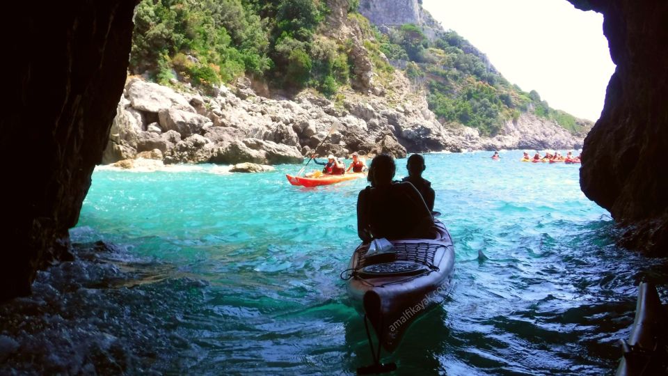 Amalfi Coast: Kayak Tour With Snorkeling and Grottoes Visit - Pricing Information