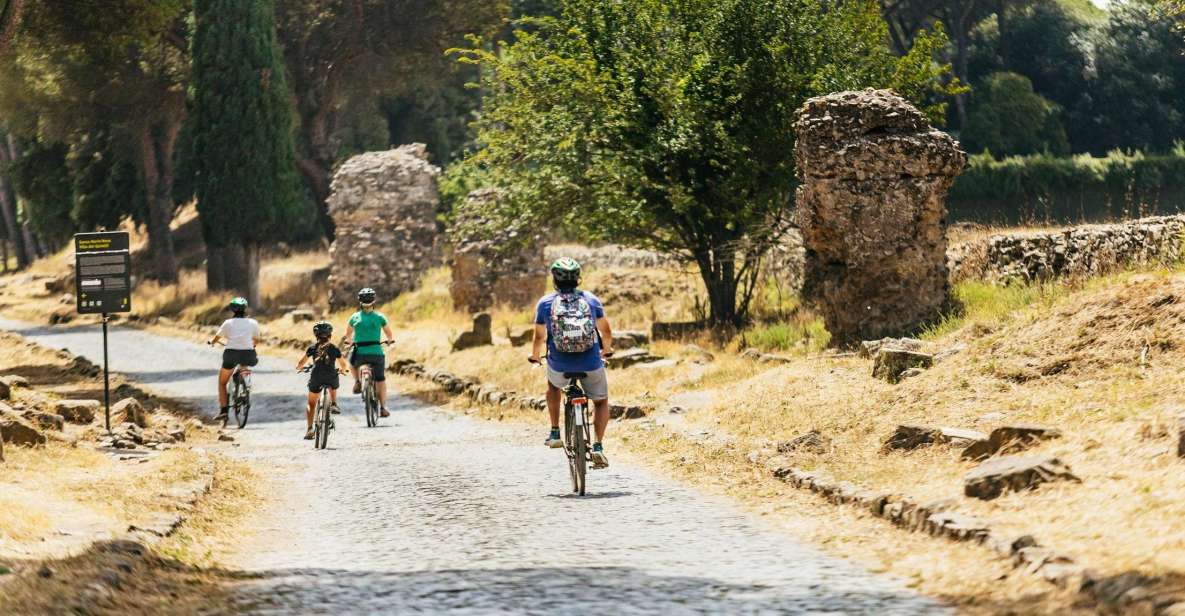 Appia Antica & Aqueducts E-Bike Tour - Official Provider - Itinerary Highlights