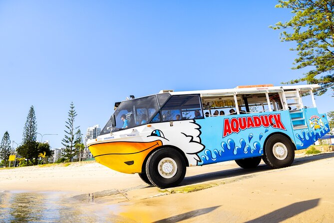 Aquaduck Gold Coast 1 Hour City and River Tour - Tour Itinerary and Duration