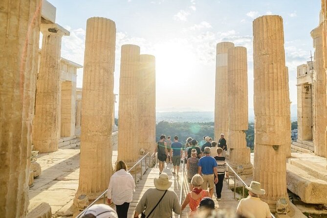 Athens Private Walking Tour: Acropolis Monuments, Plaka and Local Food - Acropolis Monuments