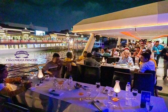 Bangkok Chao Phraya Princess Night Dinner Cruise - Dinner and Entertainment