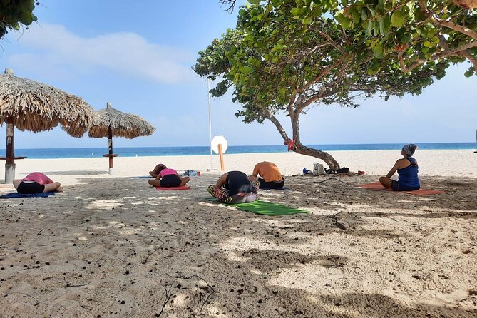 Beach Yoga at Eagle Beach All Levels Welcome - Inclusivity for All Levels