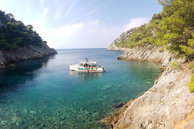 Blue Lagoon and Secluded Bays of Solta Island 10H Boat Tour From Split or Brac - Meeting and Pickup Details