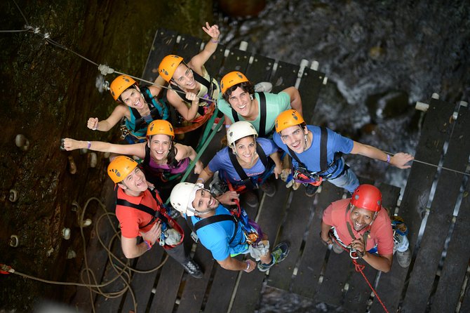 Canyon Canopy Tour: Zip Line, Rappel, Rock Climb,Tarzan Swing, Hanging Bridge - Adventure Activities Included