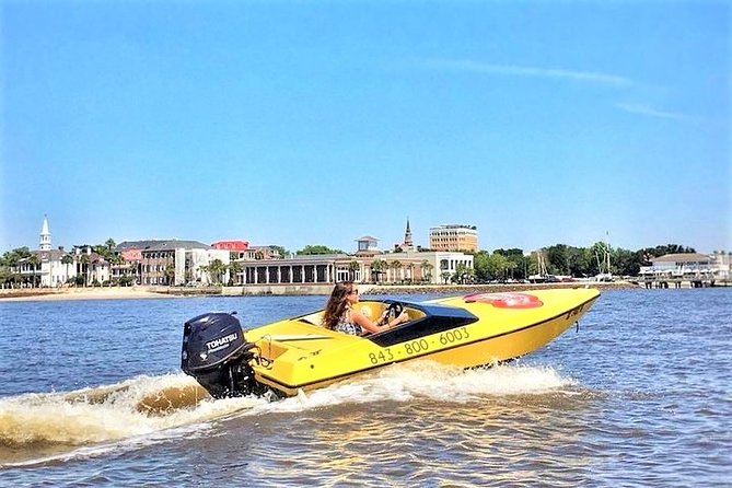 Charleston Harbor Speed Boat Adventure Tour - Experience Highlights