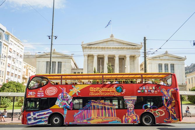 City Sightseeing Athens, Piraeus & Beach Riviera Hop-On Hop-Off Bus Tours - Athens Route Details