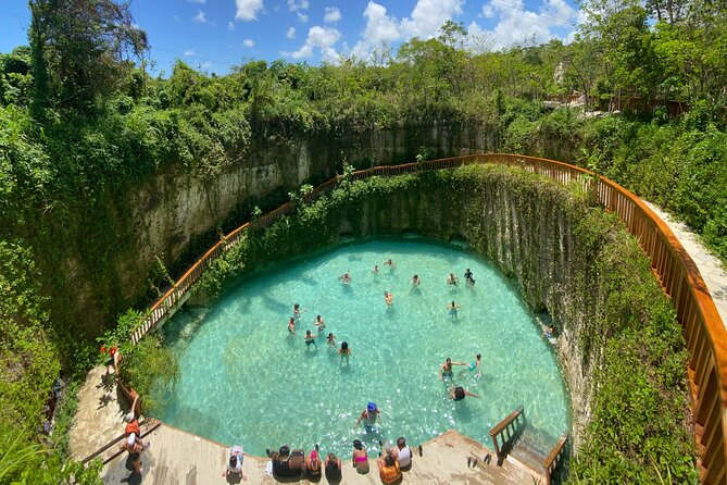 COMBO: Zip Line, Cenote Blue Lagoon, Jungle River &Waterfall Pool - Meeting and Pickup Details