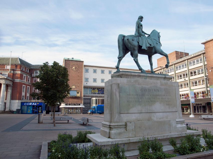 Coventry's Rich Heritage Godiva Quarter Private Walking Tour - Itinerary Highlights