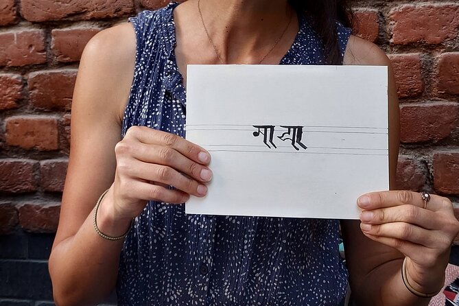 Discover Ranjana Lipi the Traditional Newari Script - Workshop Experience Overview