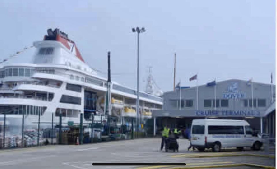 Executive Transfer Central London to Dover Cruise Port - Booking Information