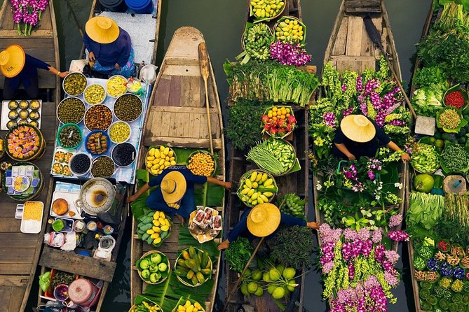 Floating Market & Bridge on the River Kwai Combo - Itinerary Highlights