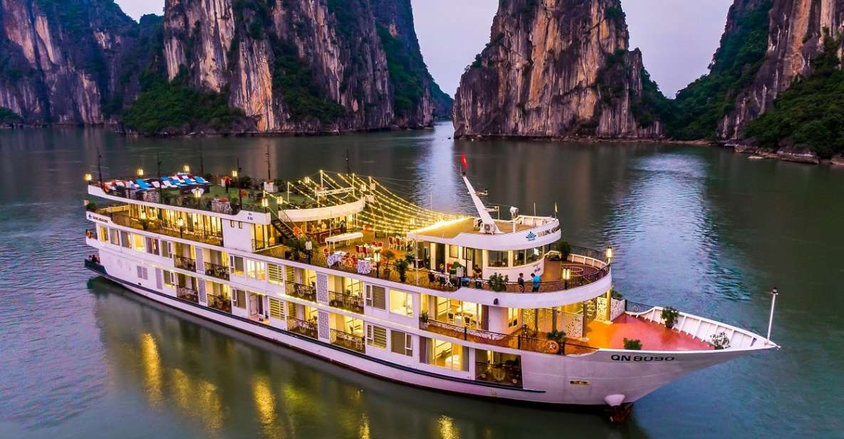 From Hanoi: Ha Long Bay 5-Star Cruise With Private Room - Itinerary Highlights