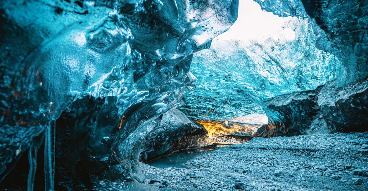 From Jökulsárlón: Vatnajökull Glacier Blue Ice Cave Tour - Itinerary Details