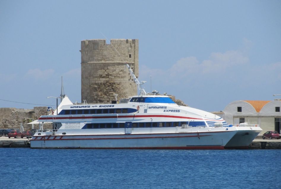 From Marmaris: Independent Day Trip to Rhodes by Catamaran - Key Attractions in Rhodes