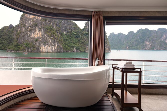 From Ninh Binh Ha Long Bay 2D 1N Deluxe Cruise , Private Balcony - Inclusions of the Cruise