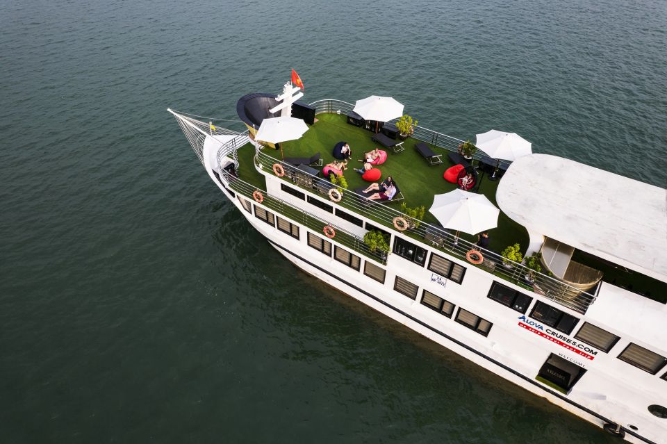 From Ninh Binh : Lan Ha Boutique 5 Star Cruise 2 Days 1night - Itinerary Details