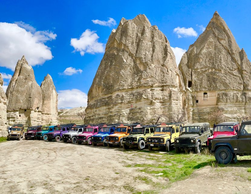 Göreme: Private Jeep Safari Tour of Cappadocia - Pickup Locations and Language