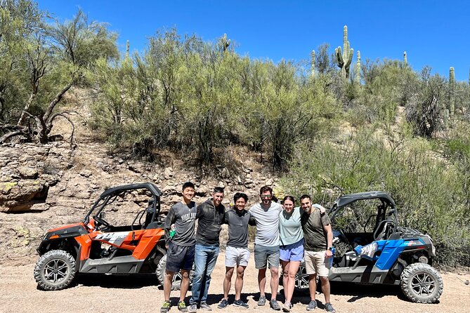 Guided UTV Sand Buggy Tour Scottsdale - 2 Person Vehicle in Sonoran Desert - Unique Desert Driving Experience