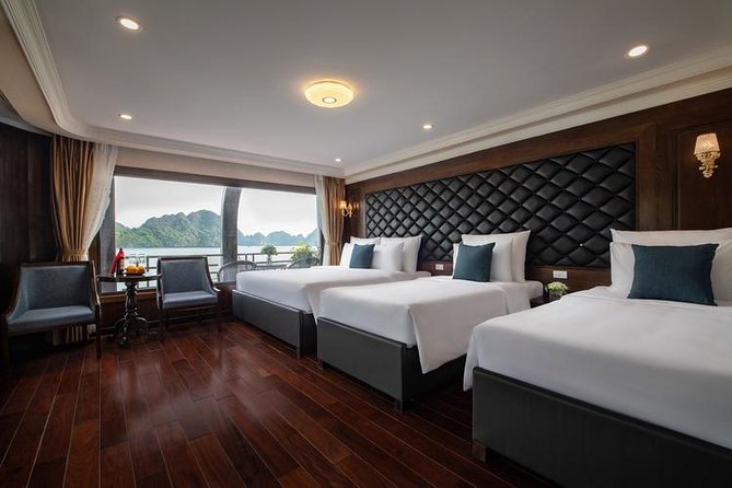 Halong - Lanha Bay 1 Night on the Top Deck With La Pandora Cruises - Dining Options Onboard