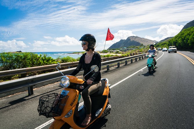 Hawaiian Style Moped Rental for the Day - Pickup Location and Timing