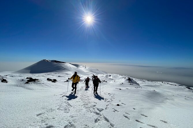 Hike Near the Summit Craters up to the Maximum Safe Altitude Currently Foreseen - Meeting and Pickup Information