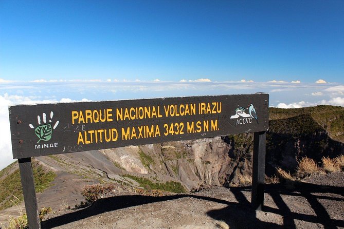 Irazú Volcano National Park (Half Day) - Included Amenities