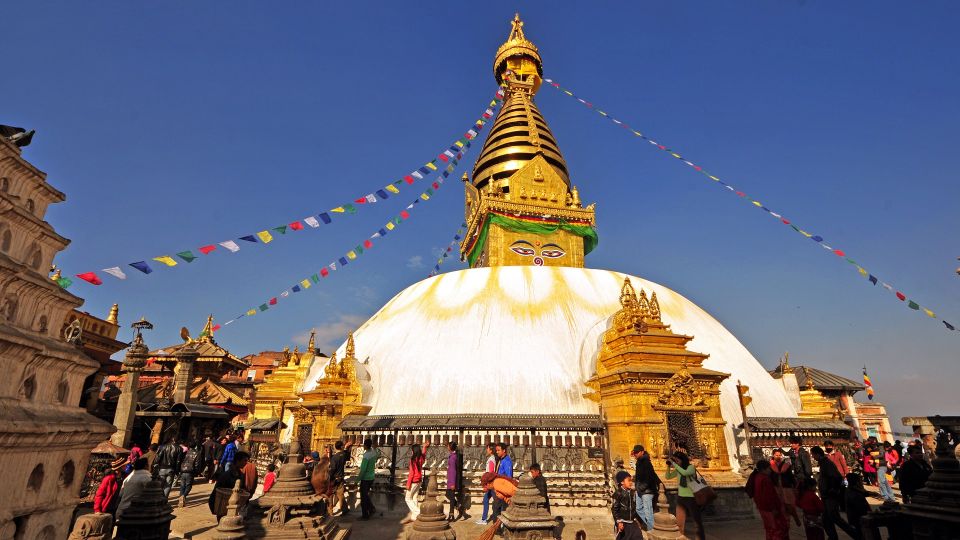 Kathmandu: Monkey Temple and Chandragiri Cable Car Ride Tour - Itinerary Highlights
