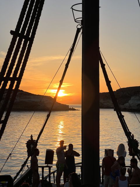 Lampedusa: Sunset Dolphin Sighting on a Pirate Ship - Dolphin Sighting Experience