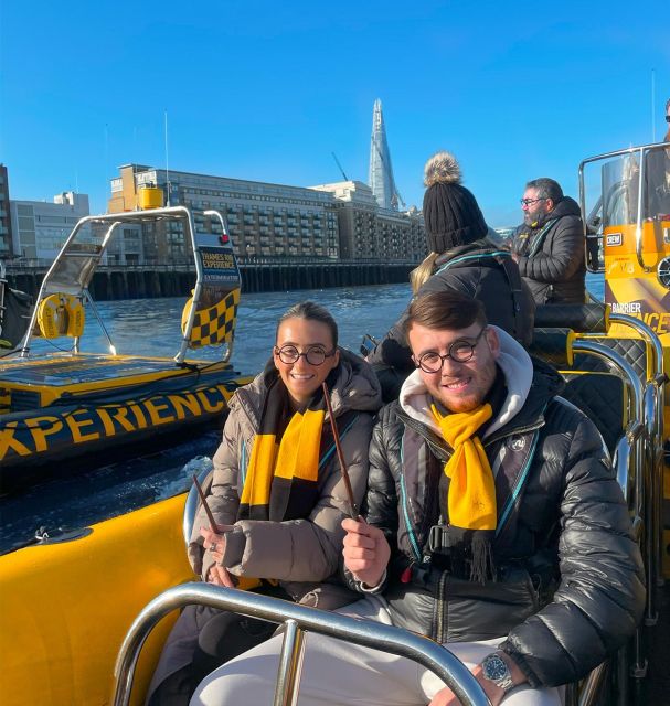 London: 45 Minute Magical Wizard Blast Speedboat Tour - Itinerary Highlights