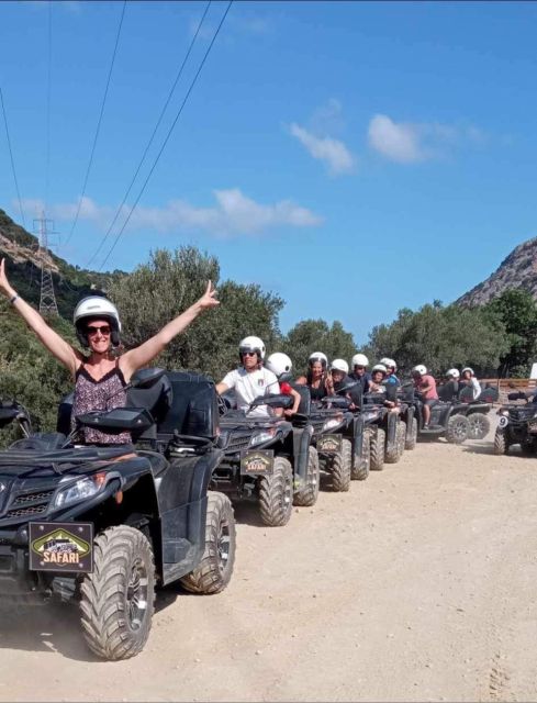 Malia: Off-Road Quad Safari Tour With Lunch and Transfers - Experience Highlights