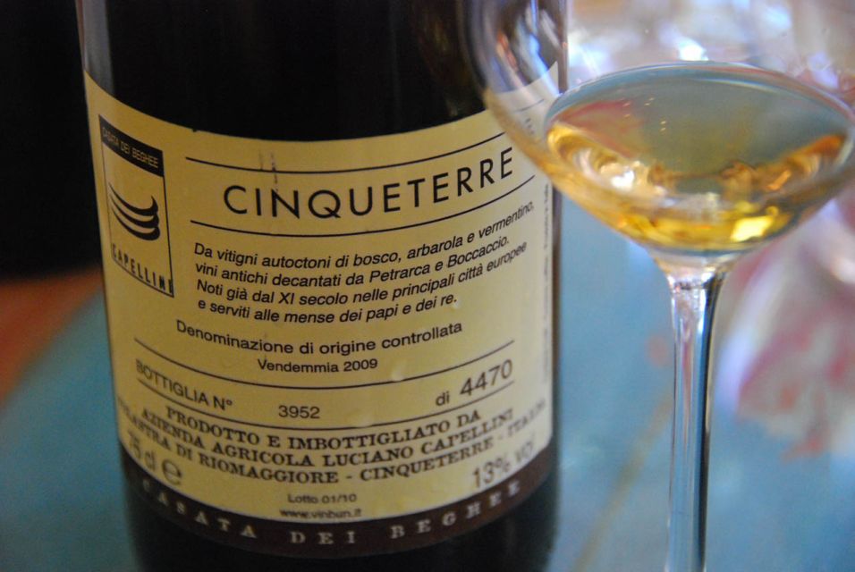 Manarola: Cinque Terre Wine Tasting - Wines Featured in the Tasting