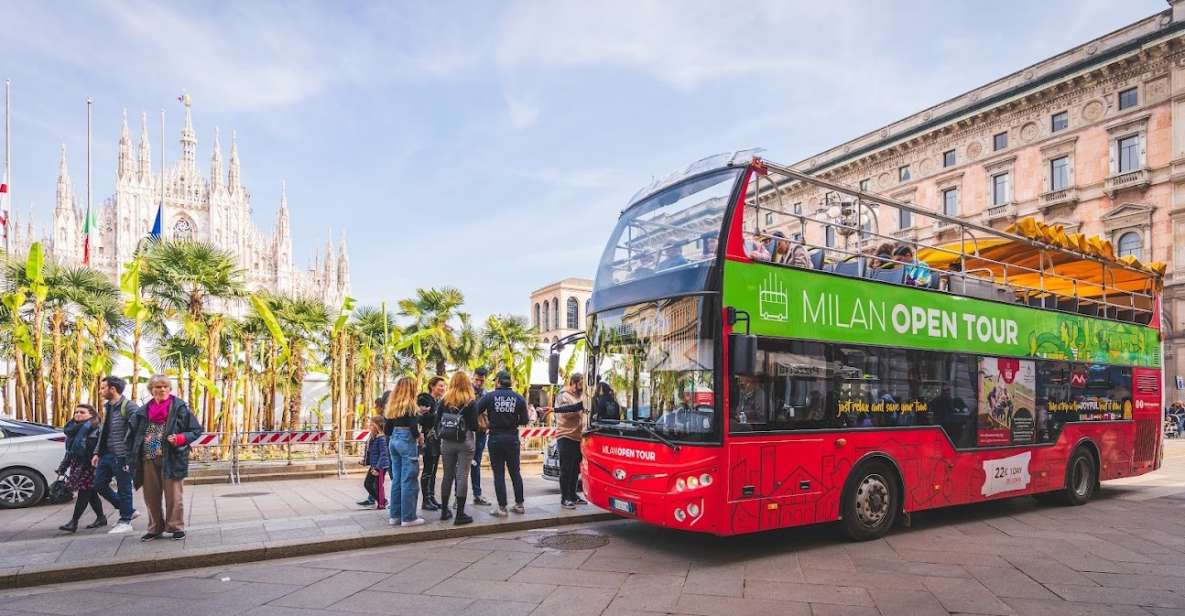 Milan: Hop-On Hop-Off Bus Ticket for 24, 48, 72 Hours - Highlights of the Tour