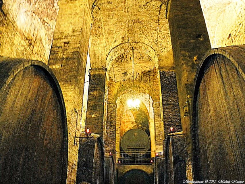 Montepulciano: Wine Tasting and Cellar Tour - Cellar Tour Highlights