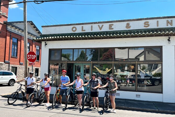 Nashvilles Hidden Gems Electric Bicycle Sightseeing Tour - Included Amenities and Meeting Details