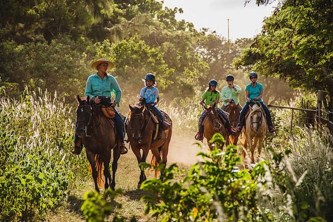 Oahu Sunset Horseback Ride - Inclusions for Participants