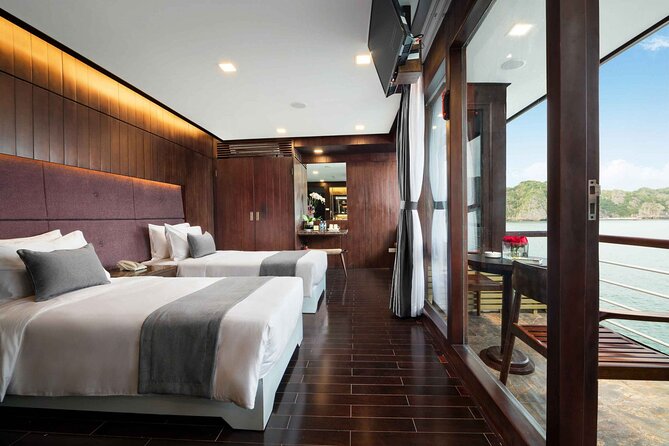 Orchid Cruises- Top Notch Cruise 3 Days Visit Halong & Lan Ha Bay - Luxurious Accommodation