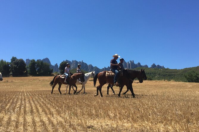 PREMIUM SMALL GROUP: Montserrat Horse Riding and Walking Tour - Itinerary Details