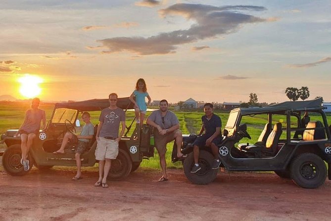 Private Siem Reap Countryside Tour by Jeep With Local Food Experience - Unique Transportation Options