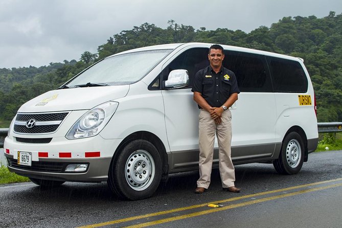 Private Transfer Int. Airport Liberia to La Fortuna From 1 to 6 Passengers - Included Amenities