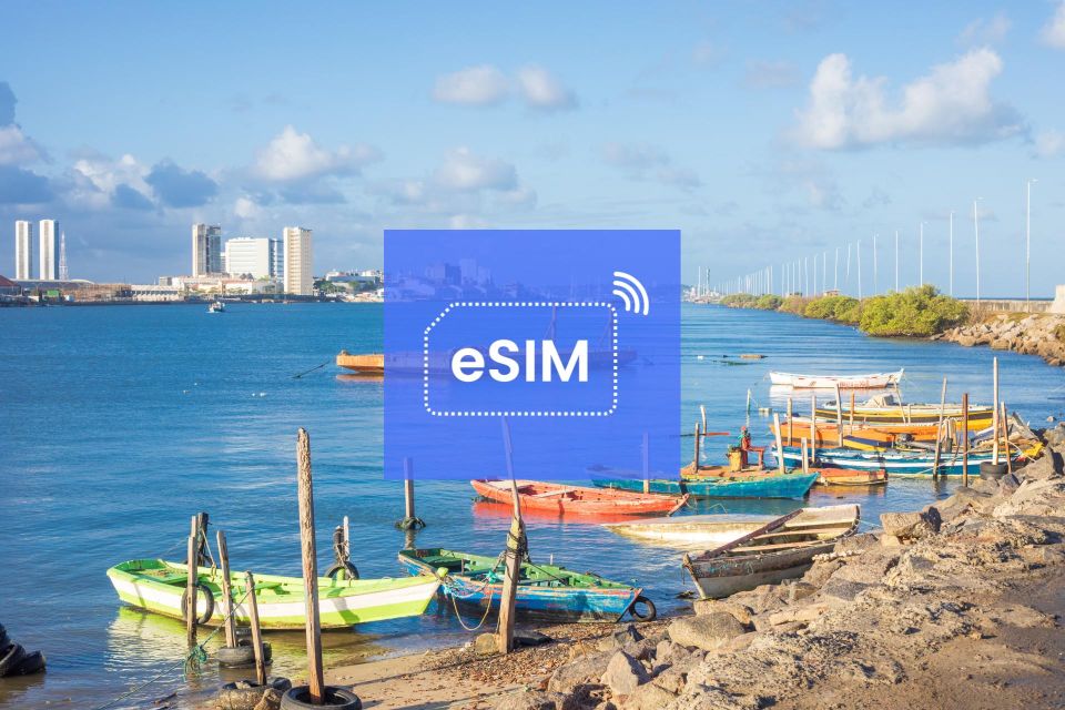 Recife: Brazil Esim Roaming Mobile Data Plan - Benefits of E-Sim in Recife