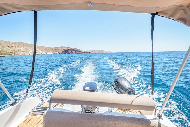 Rent a Boat in Santorini With Free License - Amenities Included in Your Rental