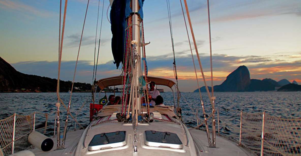 Rio De Janeiro: Guanabara Bay Sunset Sailing Tour & Drinks - Tour Highlights