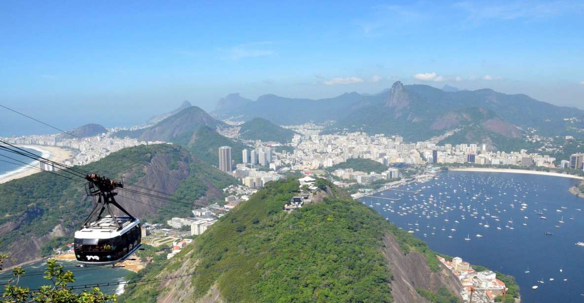 Rio: Sugar Loaf Mountain and Beaches Tour With Pickup - Scenic Highlights