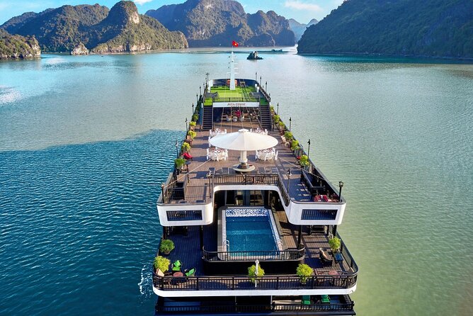 RITA CRUISE - BEST LUXURY 5 STAR CRUISE in HALONG BAY From HANOI - Dining Experience Onboard