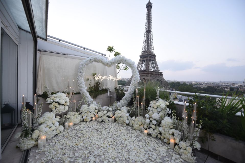 Romantic Eiffel Proposal on Enchanted Private Terrace - Location and Scenic Views