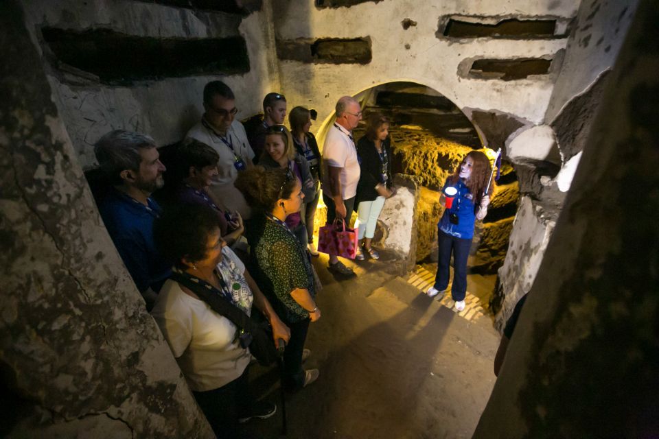 Rome: Crypts and Catacombs Underground Tour With Transfers - Key Attractions